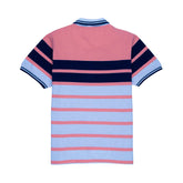 Kids Striped Polo T-shirt